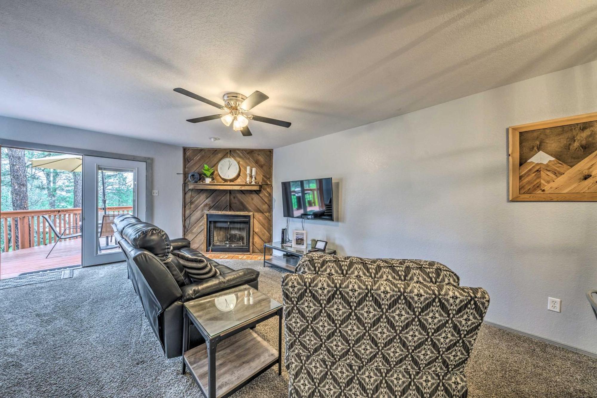 Hike, Golf And Explore Ruidoso Retreat With Deck! Εξωτερικό φωτογραφία